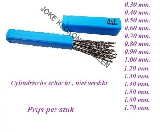 = HSS Spiraalboor = A&F Zwitserland = 32531 - nr. 1