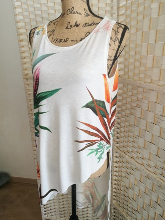 BERSHKA tuniek print - Afbeelding 4