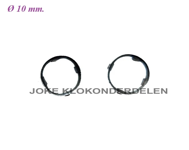 = 2 Wijzerplaat busjes = Franse pendule = 41969