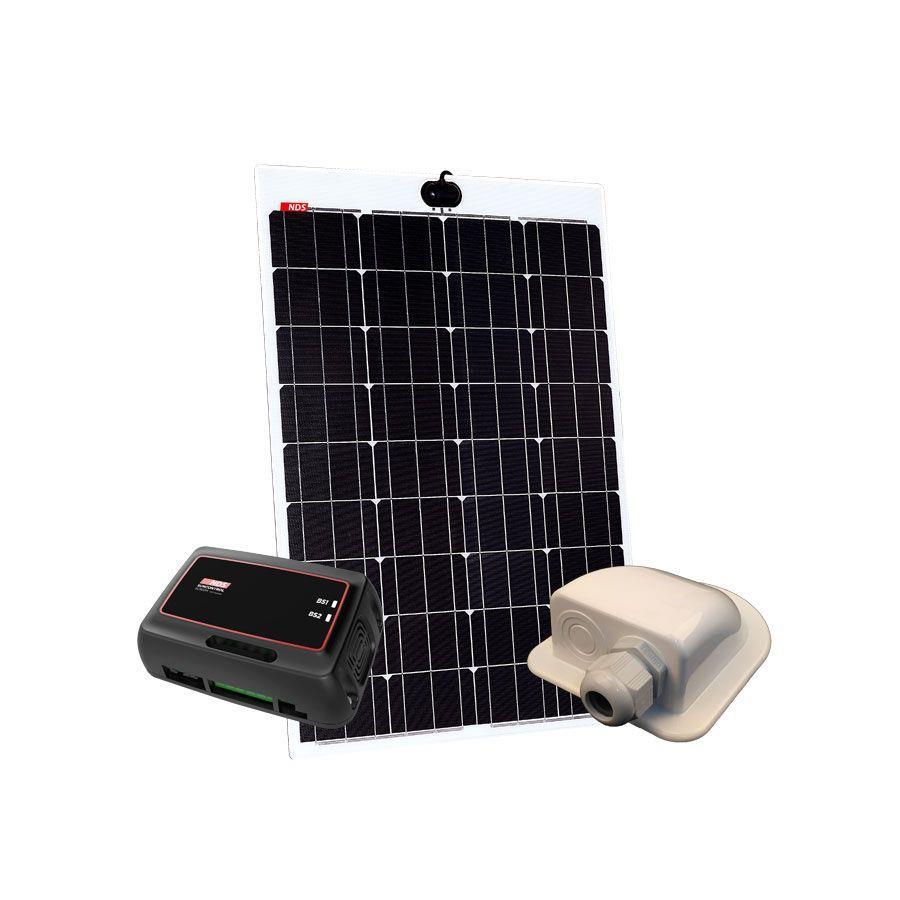 NDS LIGHTSOLAR 105W Semi-Flex Zonnepaneel SET + SC320M - nr. 1