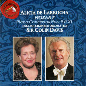Alicia de Larrocha, , Sir Colin Davis – Mozart Piano Concertos Nos. 9 & 21 (CD) - nr. 1