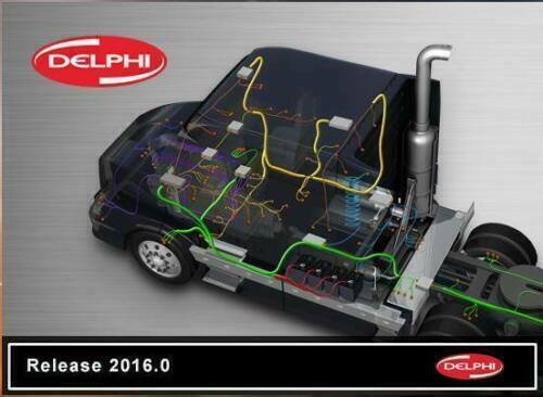 DELPHI + WOW 2016/2017 diagnose software CAR / TRUCK * USB-stick
