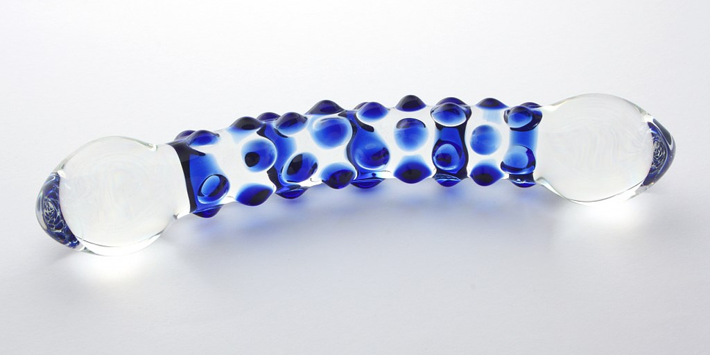 Glass Dildo Nopped
