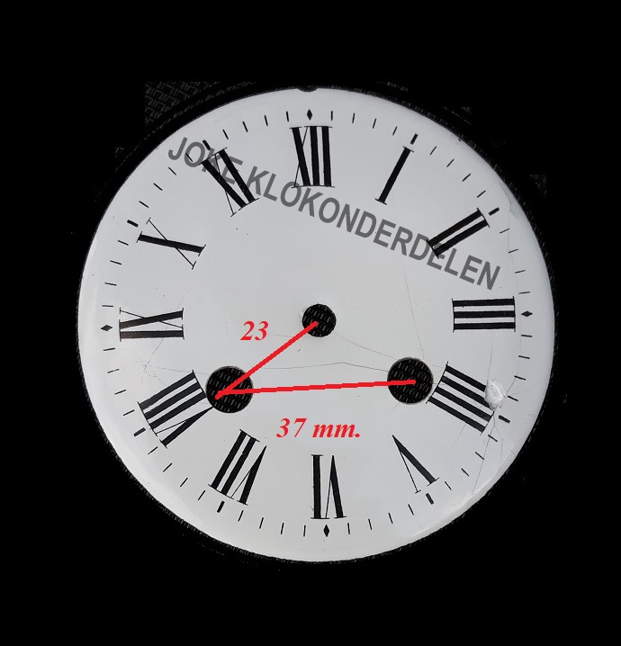 = Wijzerplaat = Franse pendule = 42073 - Afbeelding 2