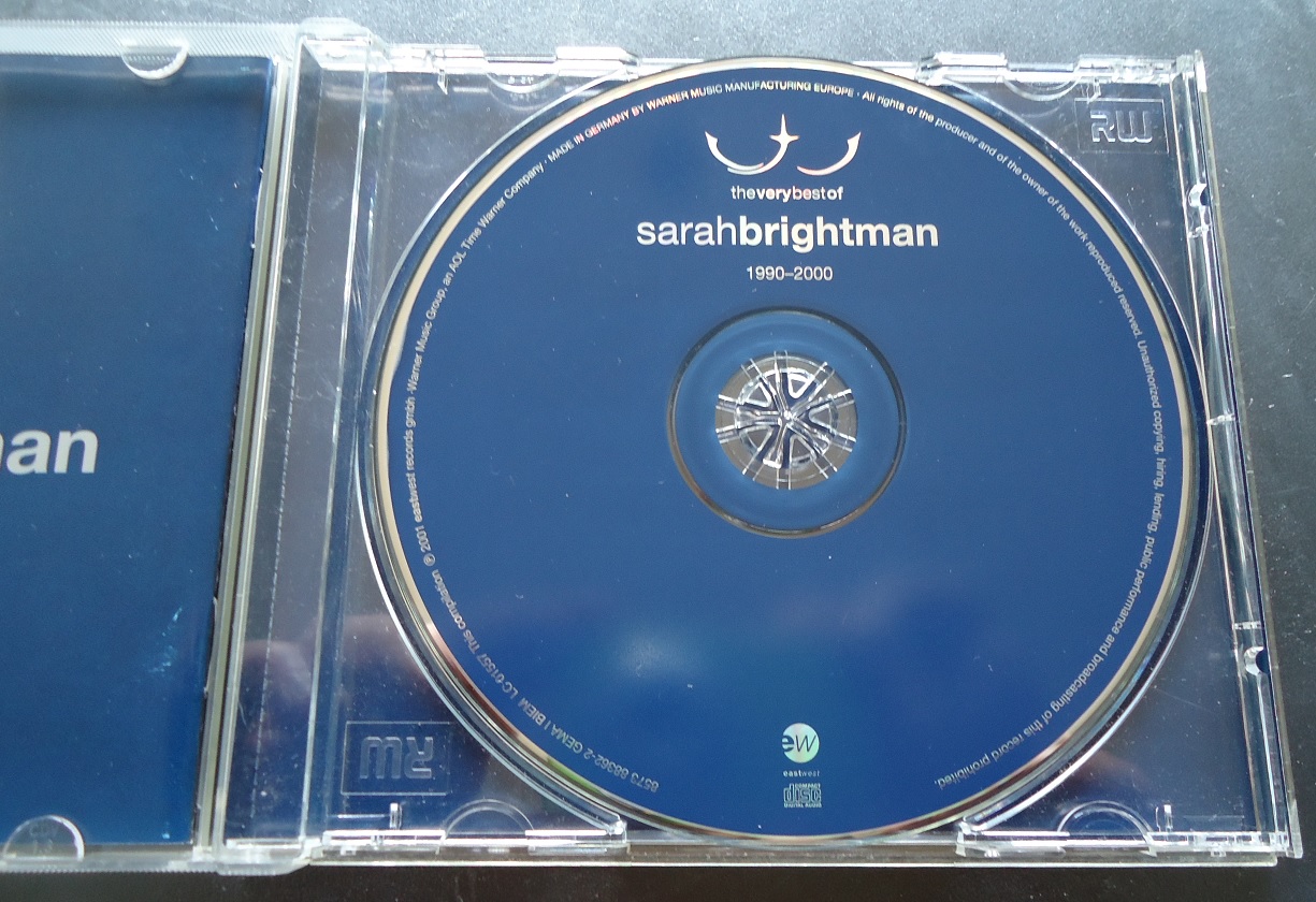 Originele CD The Very Best Of 1990-2000 van Sarah Brightman. - Afbeelding 3