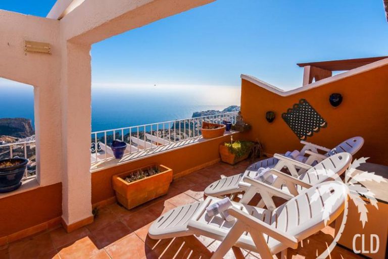 Uw eigen slimme Appartement in MORAIRA met super zeezicht van ruim terras bij mooie zwembaden - Afbeelding 3
