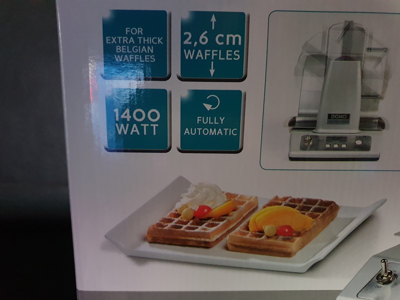 DOMO WAFELIJZER DO9043W - Afbeelding 4