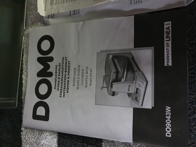 DOMO WAFELIJZER DO9043W - Afbeelding 6