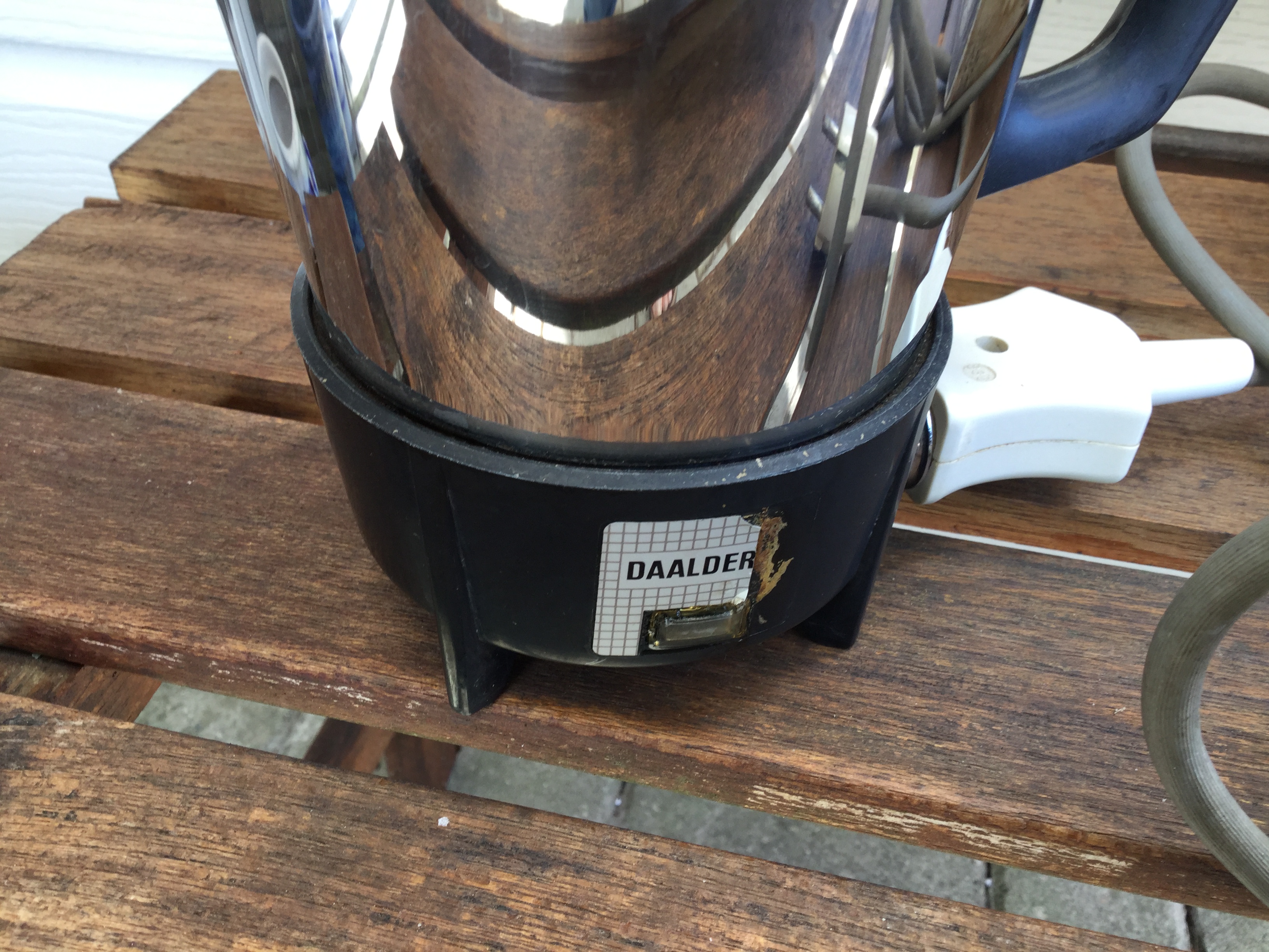 Verkocht ♥️ Vintage percolator van Daalderop - Afbeelding 2