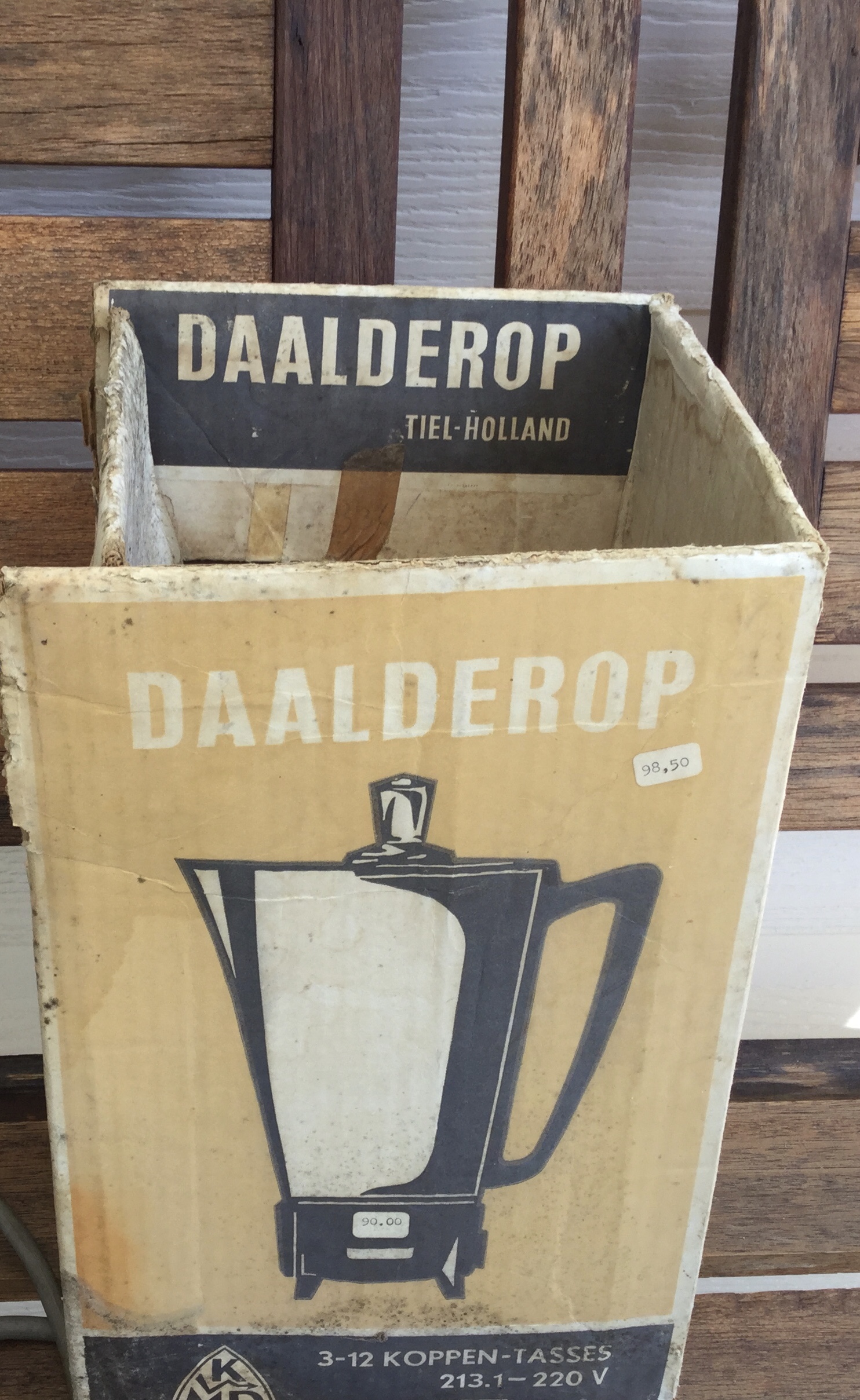 Verkocht ♥️ Vintage percolator van Daalderop - Afbeelding 3