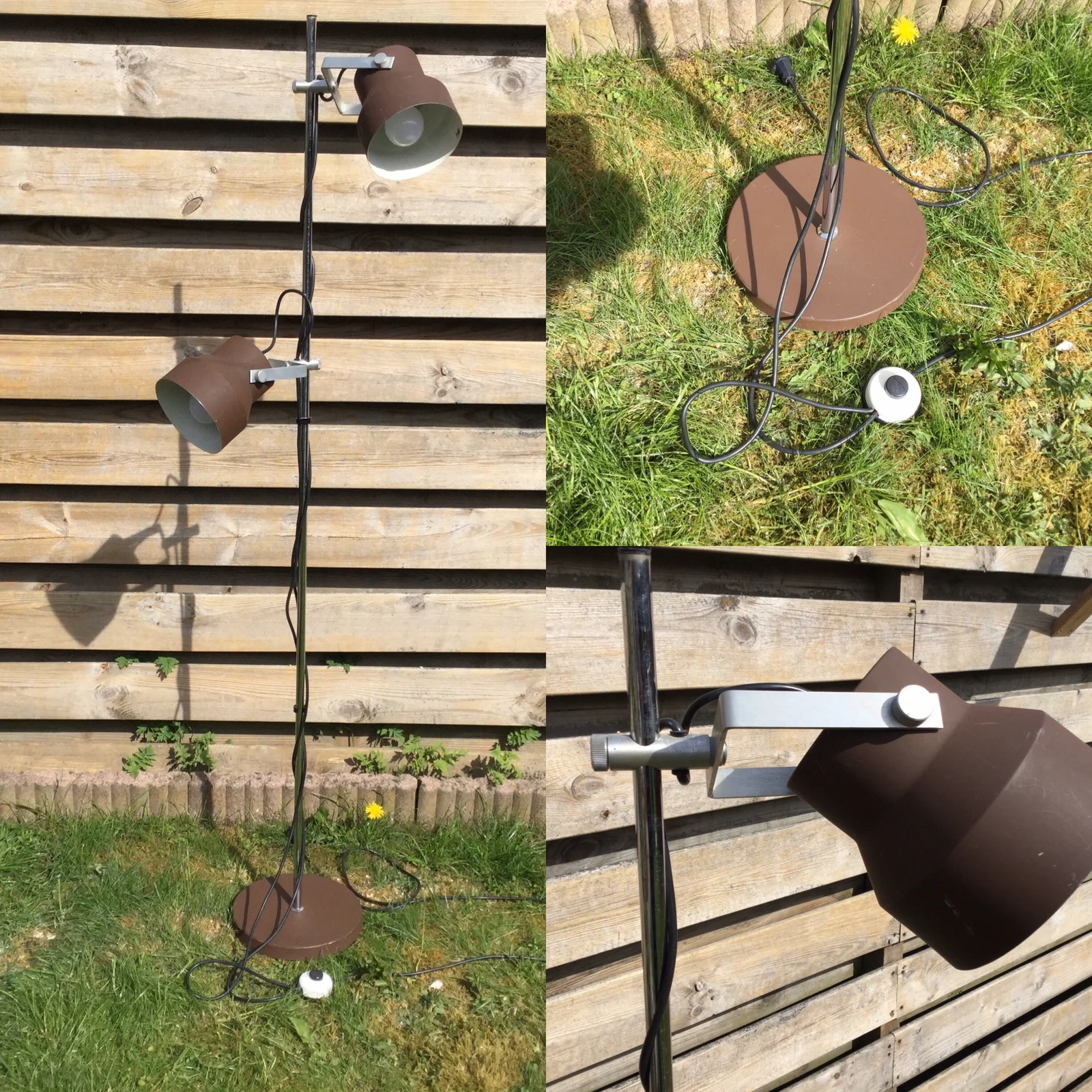 Mooie vintage Dijkstra vloerlamp, jaren 70