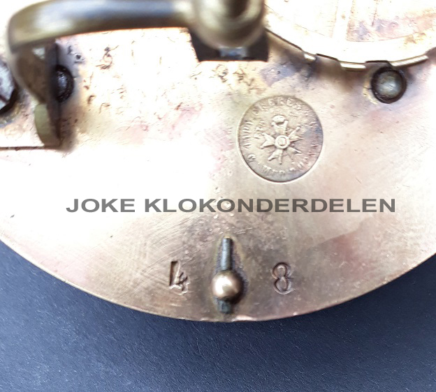 = Pendule uurwerk = Japy Fréres =42132 - Afbeelding 5