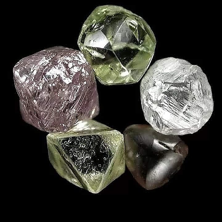 Natuurlijke ruwe diamanten - Afbeelding 2