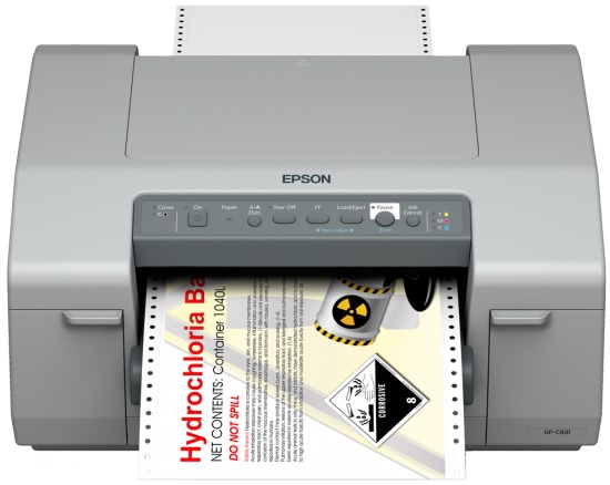 Epson ColorWorks C831, USB, LPT, Ethernet etikettenprinter - Afbeelding 2