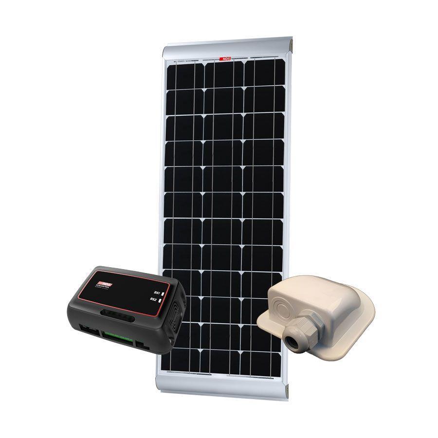 NDS SOLENERGY 120W Zonnepaneel SET + SC320M - nr. 1