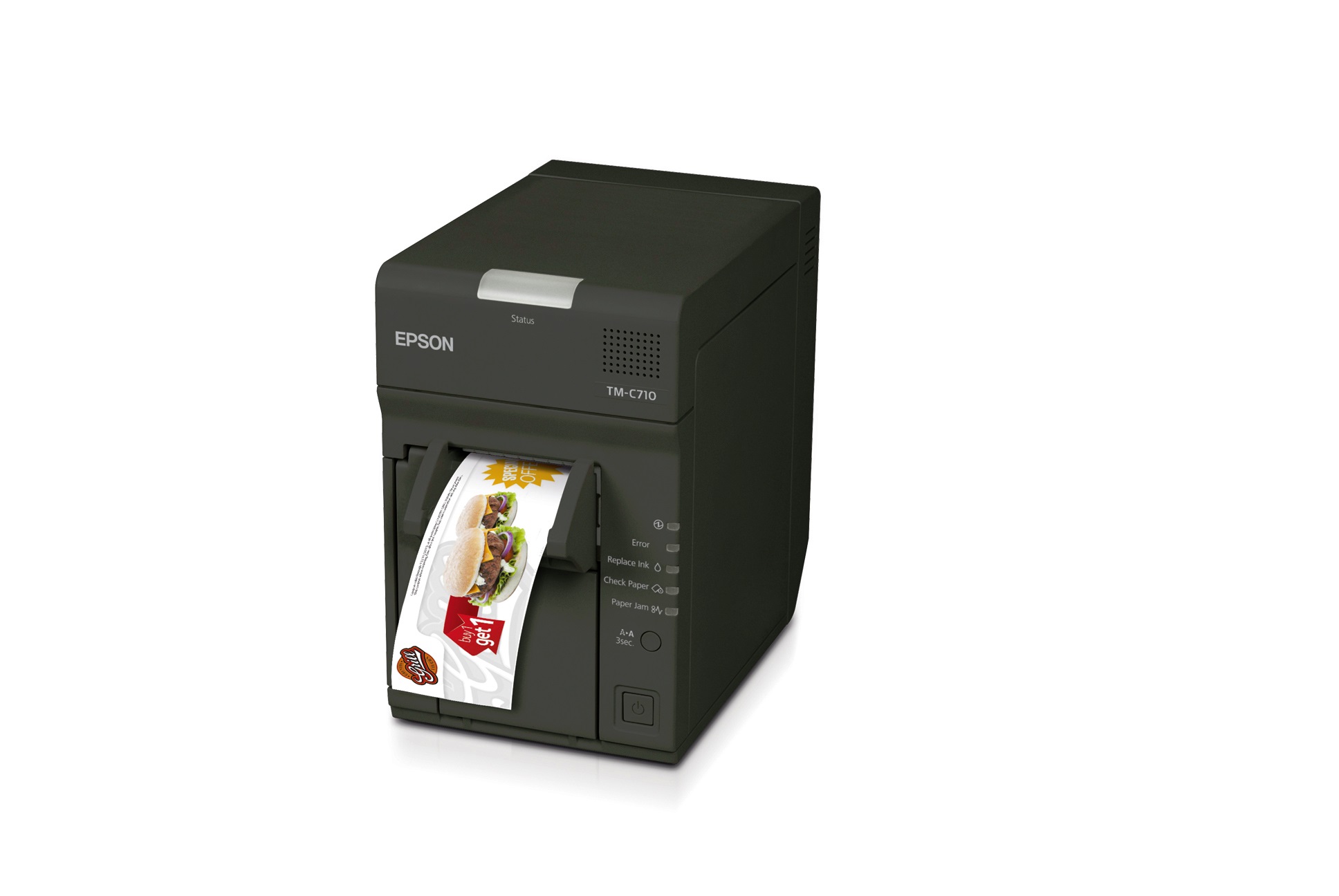 Epson TM-C710 Full colour printer voor waardebonnen C31CA91021 - Afbeelding 2
