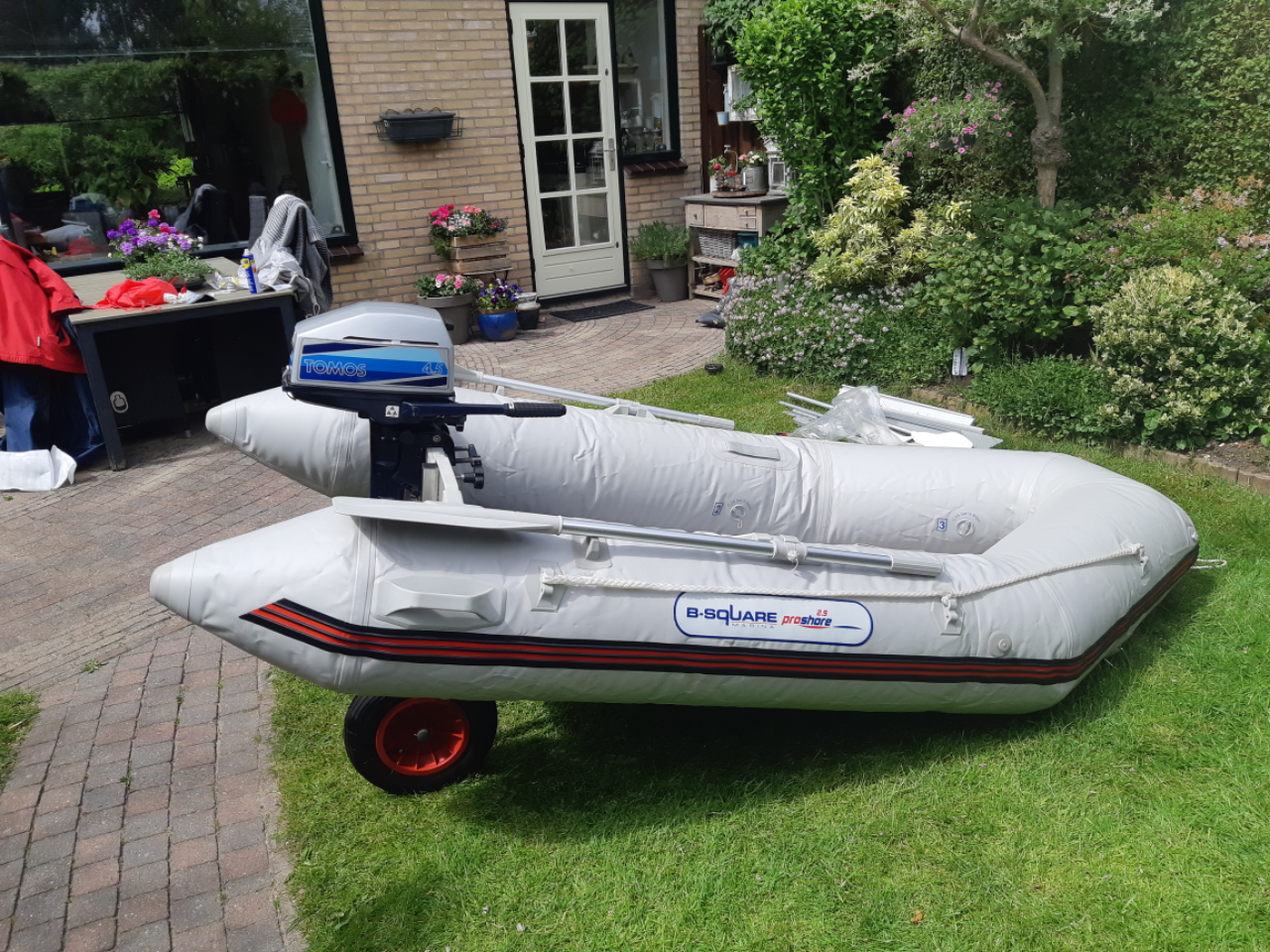 Te Koop Rubberboot met GRATIS motor - nr. 1