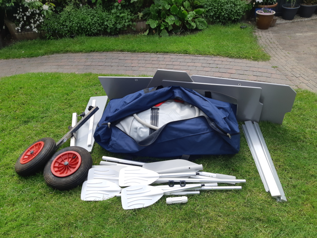 Te Koop Rubberboot met GRATIS motor - Afbeelding 3