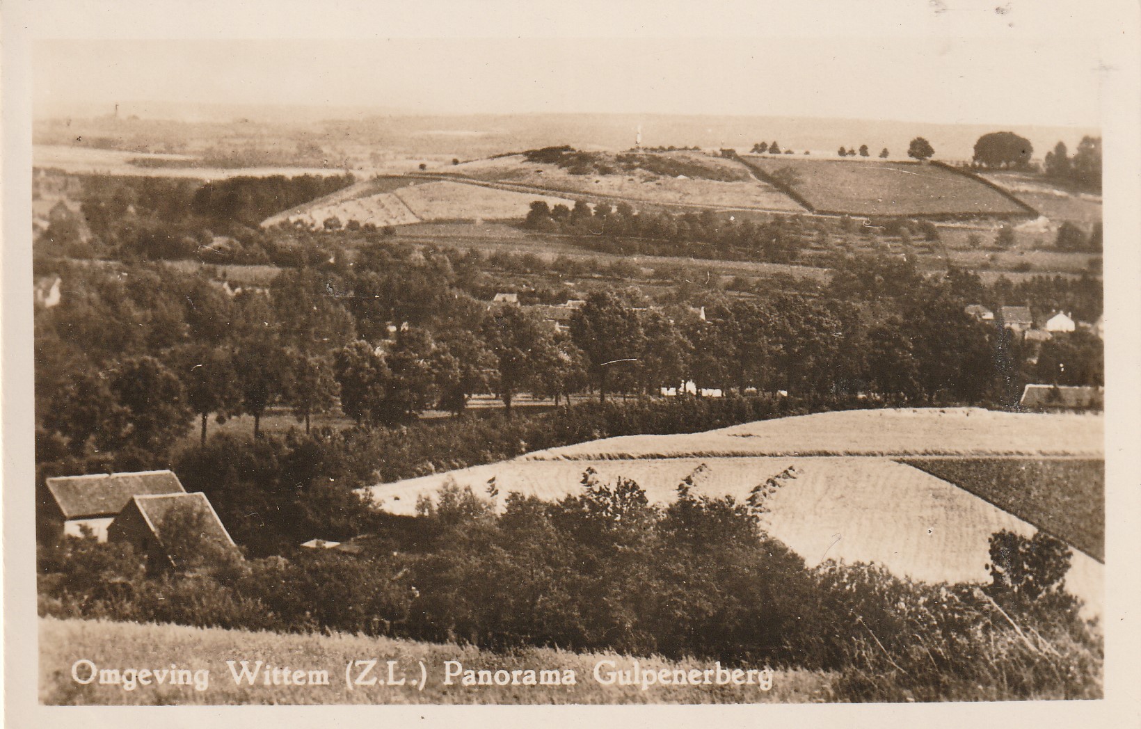 Omgeving Wittem Panorama Gulpenerberg 1960 - nr. 1