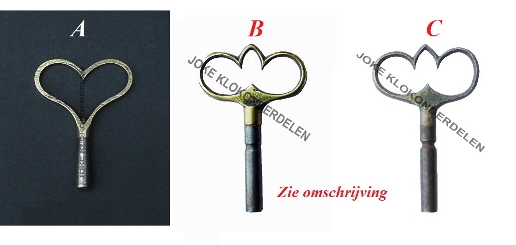 == Lenzkirch klok sleutel = oud =42143