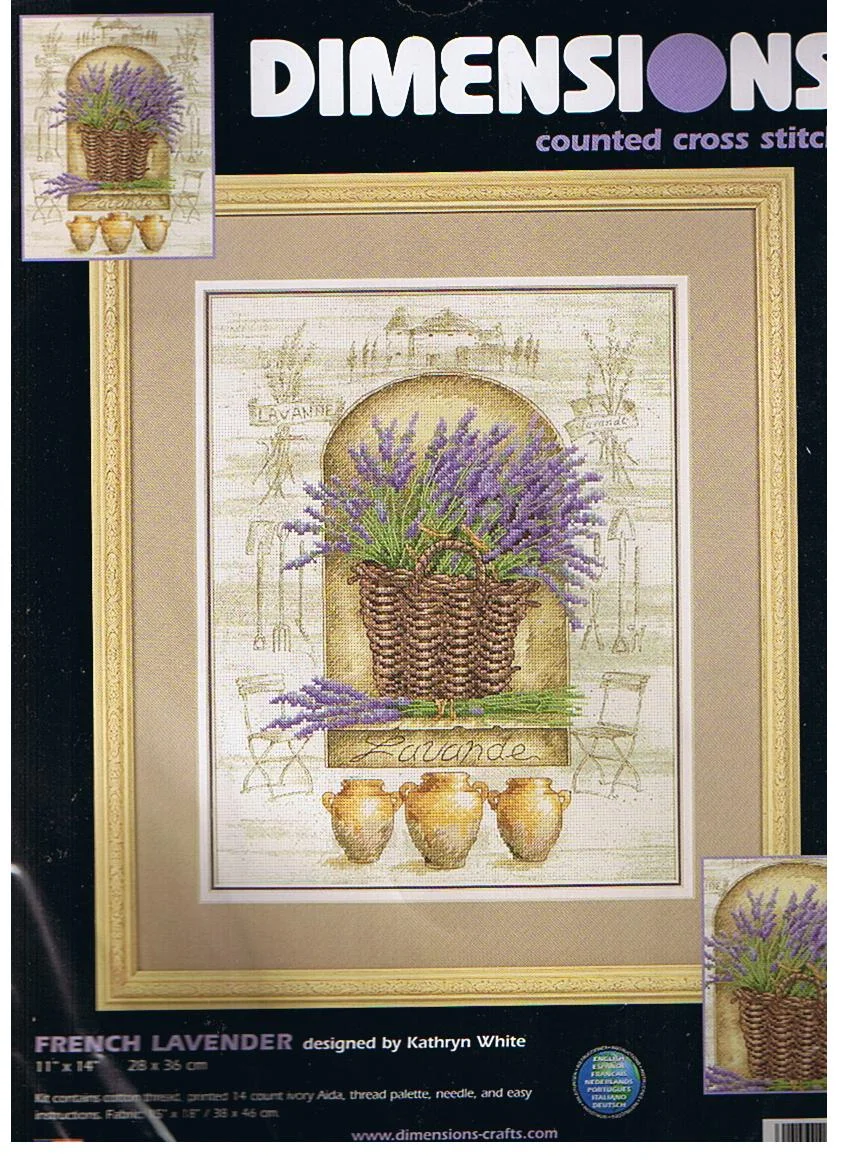 DIMENSIONS BORDUURPAKKET, FRENCH LAVENDER
