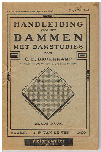 Handleiding voor het dammen met damstudies