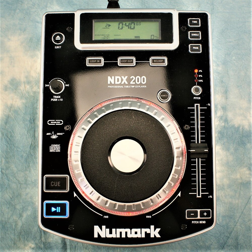 2 x Numark NDX200 table top CD speler. - Afbeelding 4