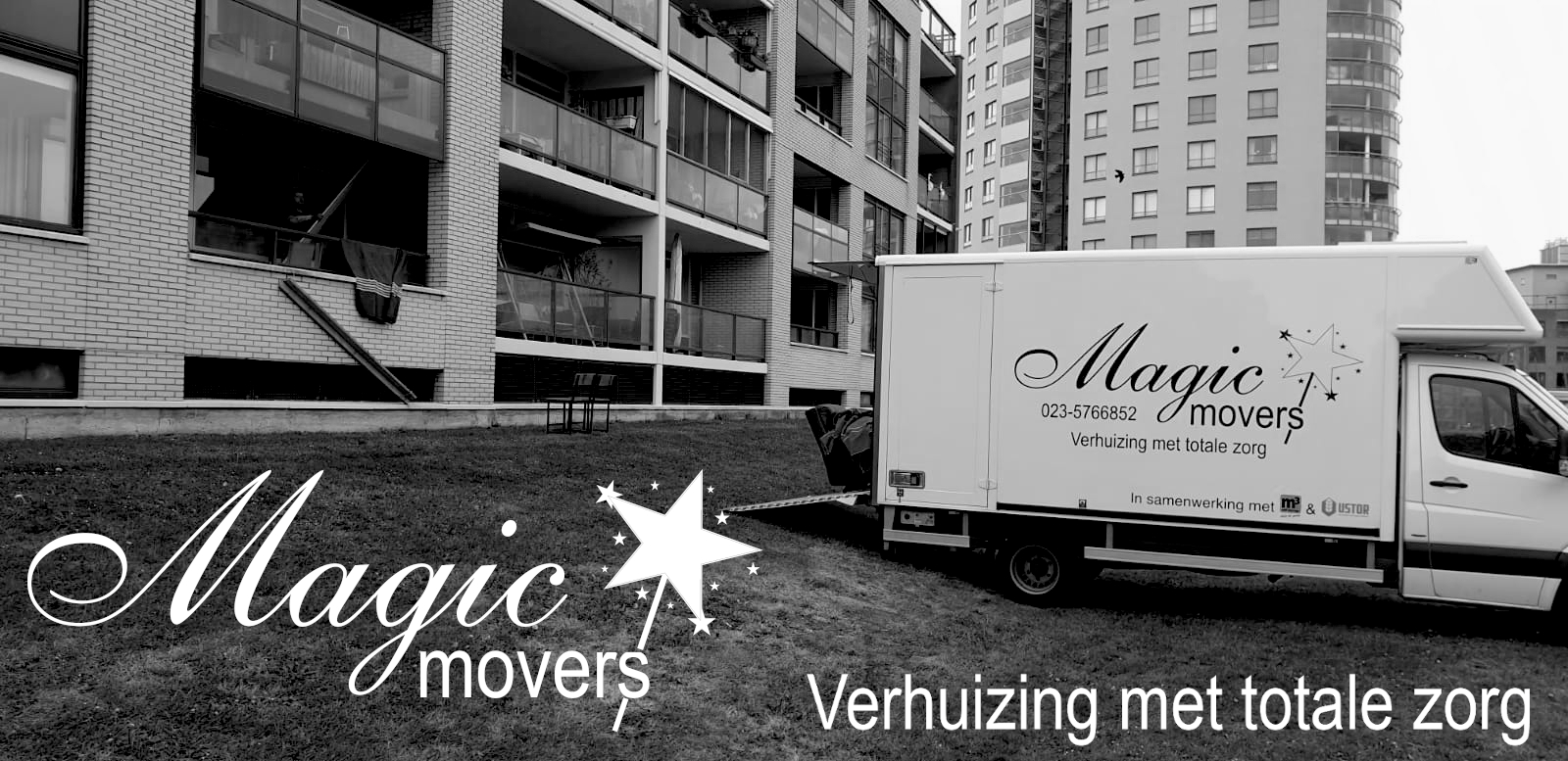 Met zekerheid en groots getoonde passie verhuizen? Magic Movers! - nr. 1
