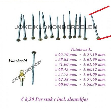 == Fijnafstelling = Franse pendule = 33419 - Afbeelding 2