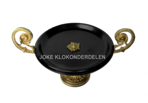 == Klokstel ornament = oud =41278 - Afbeelding 3