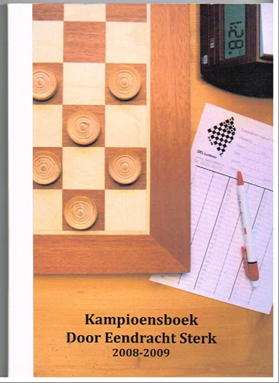 Kampioensboek Door Eendracht Sterk 2008-2009