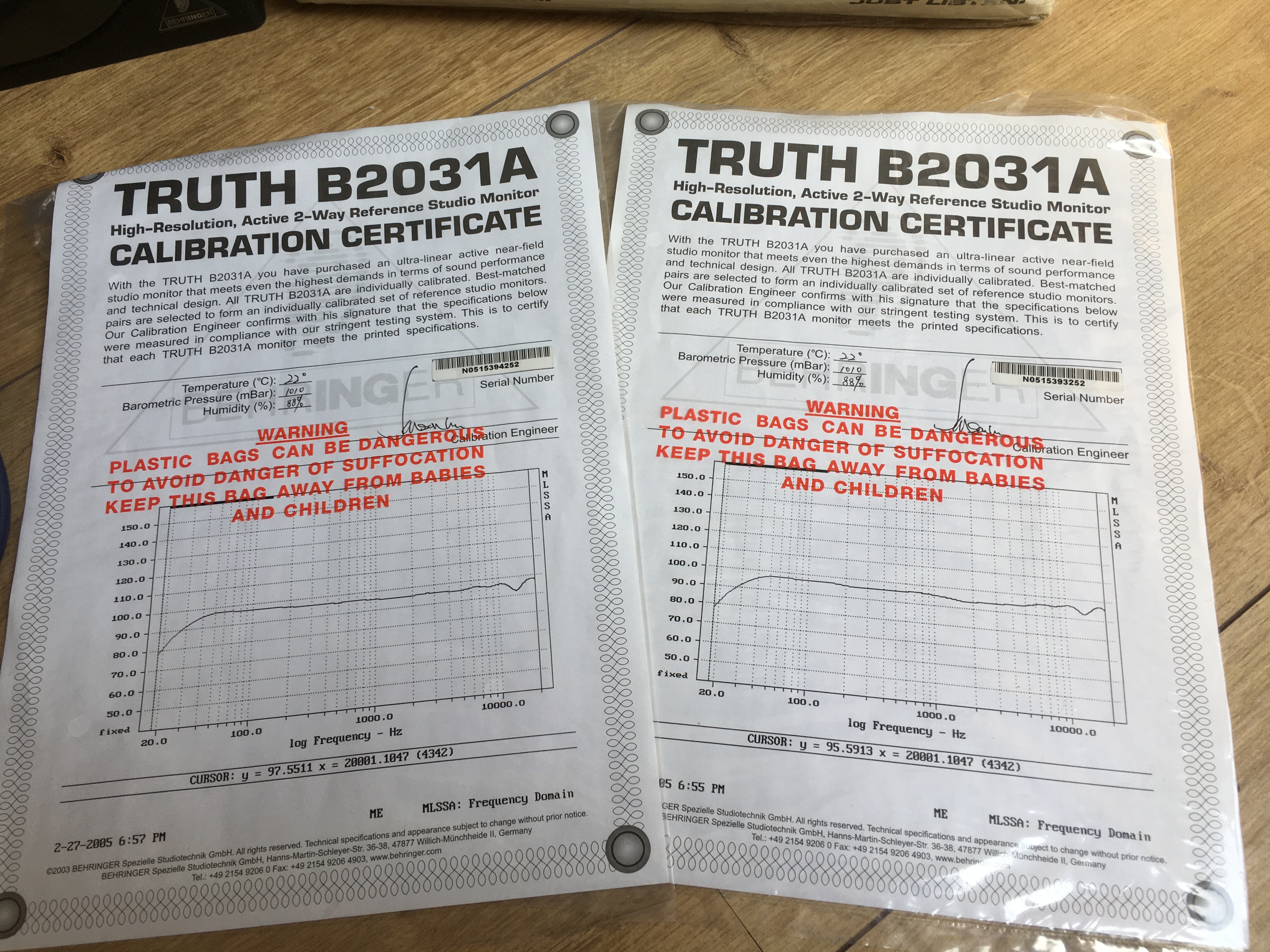 Te koop Behringer TRUTH B2031A speaker set. - Afbeelding 4