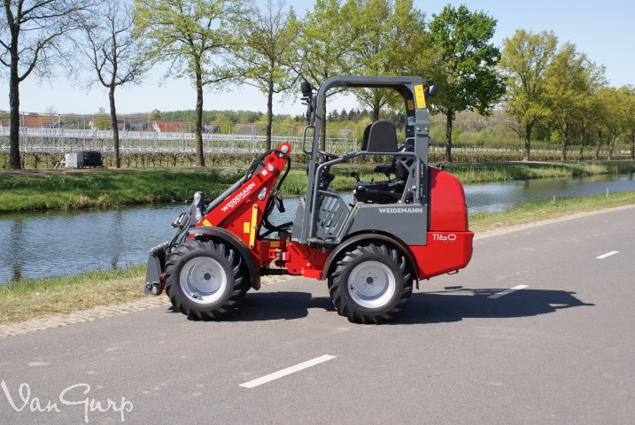 SHOV151765 shovels Weidemann 1160CX35 van-gurp.nl Wijhe - nr. 1