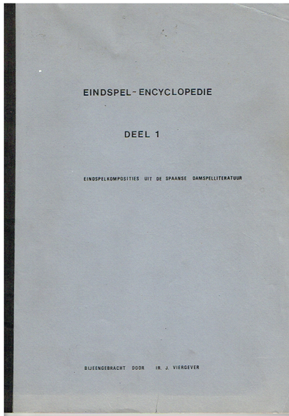 Eindspel-encyclopedie deel I - nr. 1