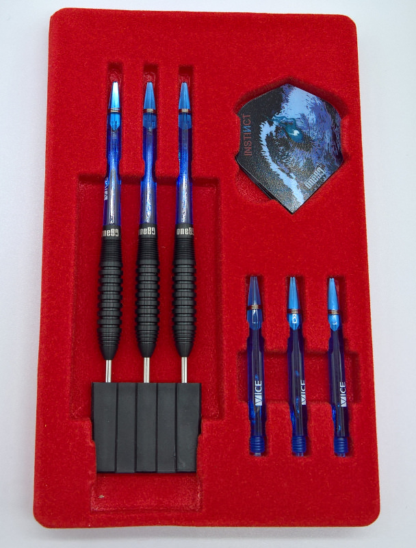Dartpijlen One80 steeltip Night Hunter 90% tungsten Sting 22 of 24 gram - Afbeelding 4