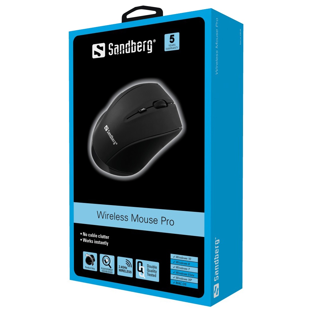 Wireless Mouse Pro met bijgeleverde USB-ontvanger - Afbeelding 6