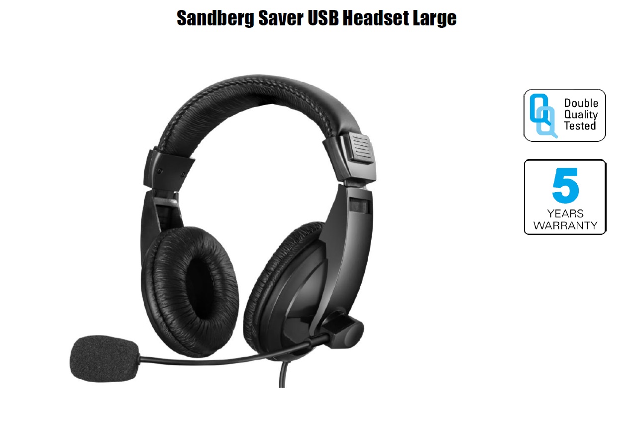 Saver USB Headset Large - nr. 1