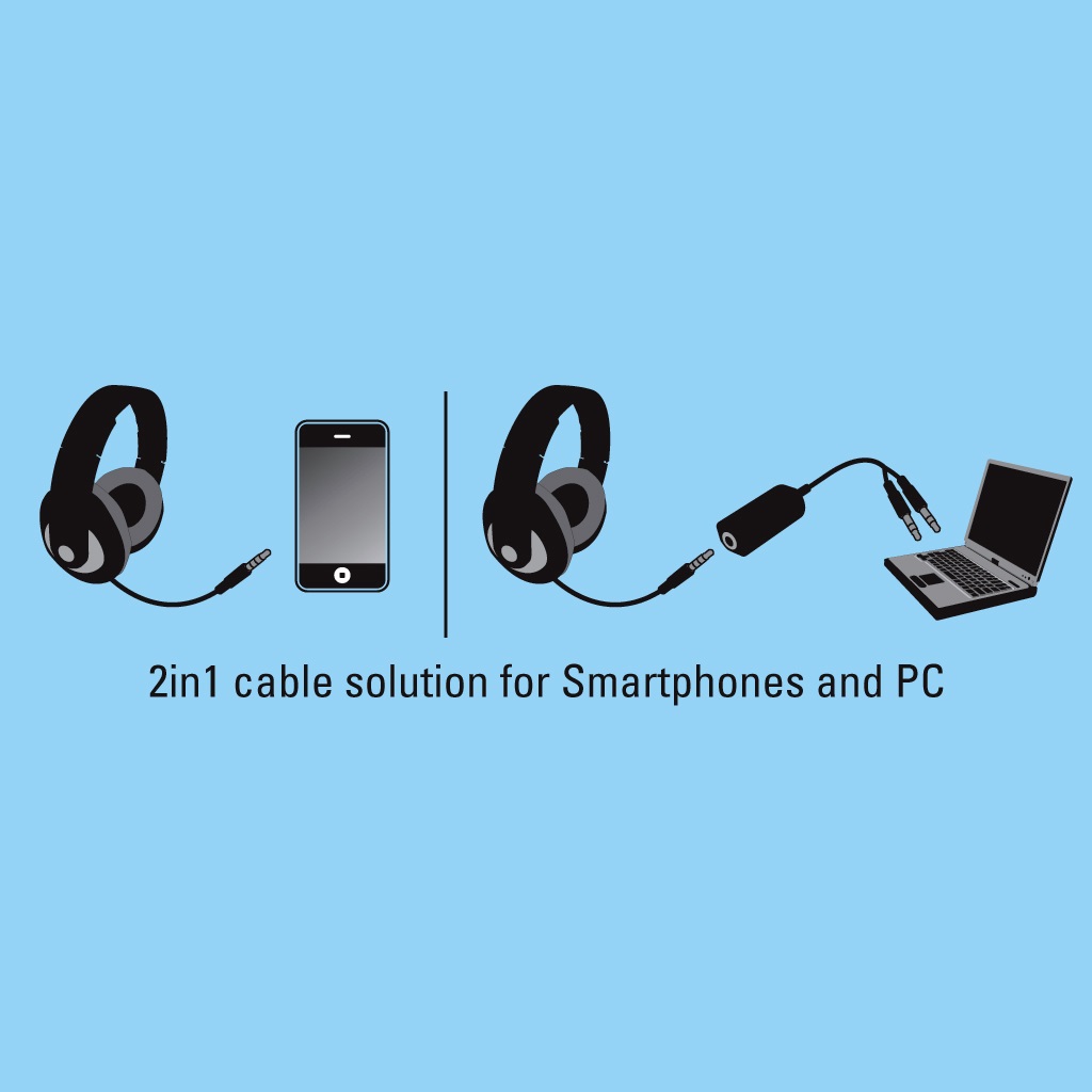 Play'n Go Headset Black geweldig geluid stijlvolle headset - Afbeelding 8