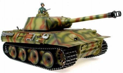 RC tank Taigen Panther pro 1:16 met rook en geluid 2.4 GHZ - nr. 1
