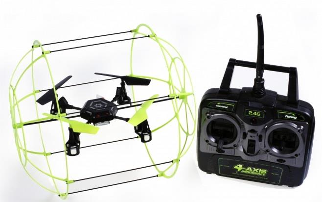 Quadcopter R800 Aerocraft 2.4 GHz 4-kanaals radio grafisch - Afbeelding 2