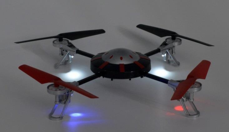 RC Quadcopter 998-V2 Aerocraft 2.4 GHz 4-kanaals - Afbeelding 2