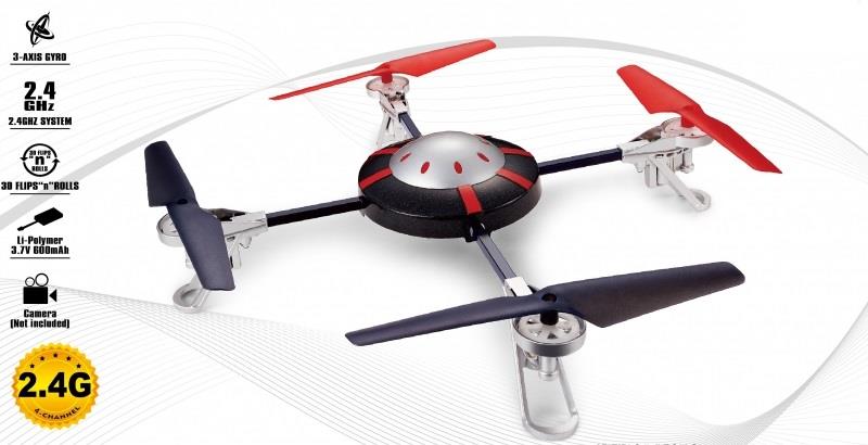 RC Quadcopter 998-V2 Aerocraft 2.4 GHz 4-kanaals - Afbeelding 4
