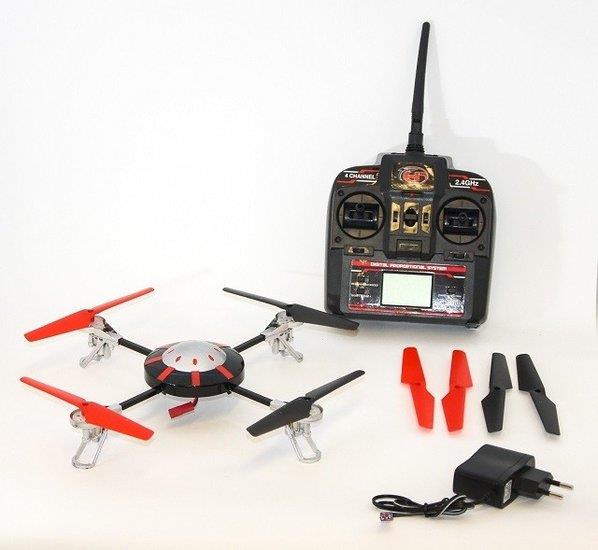 RC Quadcopter 998-V2 Aerocraft 2.4 GHz 4-kanaals - Afbeelding 5