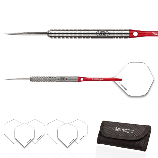 Dartpijlen Red Dragon darts John Henderson 90% tungsten - nr. 1