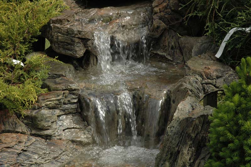 4 delige Polyester waterval. - Afbeelding 2