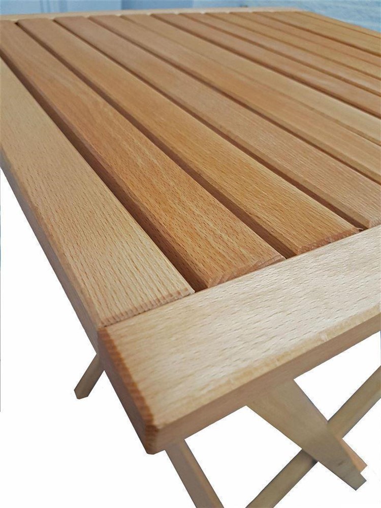 10% KORTING Houten klapstoel Bistro klaptafels Vintage beuken - Afbeelding 4