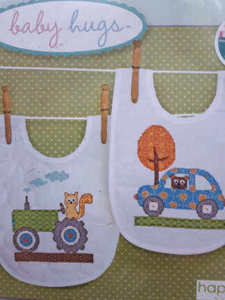 Borduurpakket voorbedrukt"TRACTOR en AUTO"NIEUW! - nr. 1