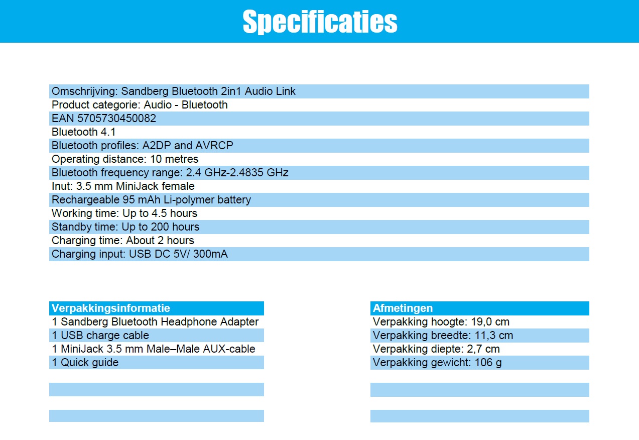 Bluetooth 2in1 Audio Link - Afbeelding 3