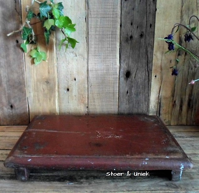 3049 B Bajottafeltje oud rood - Afbeelding 2