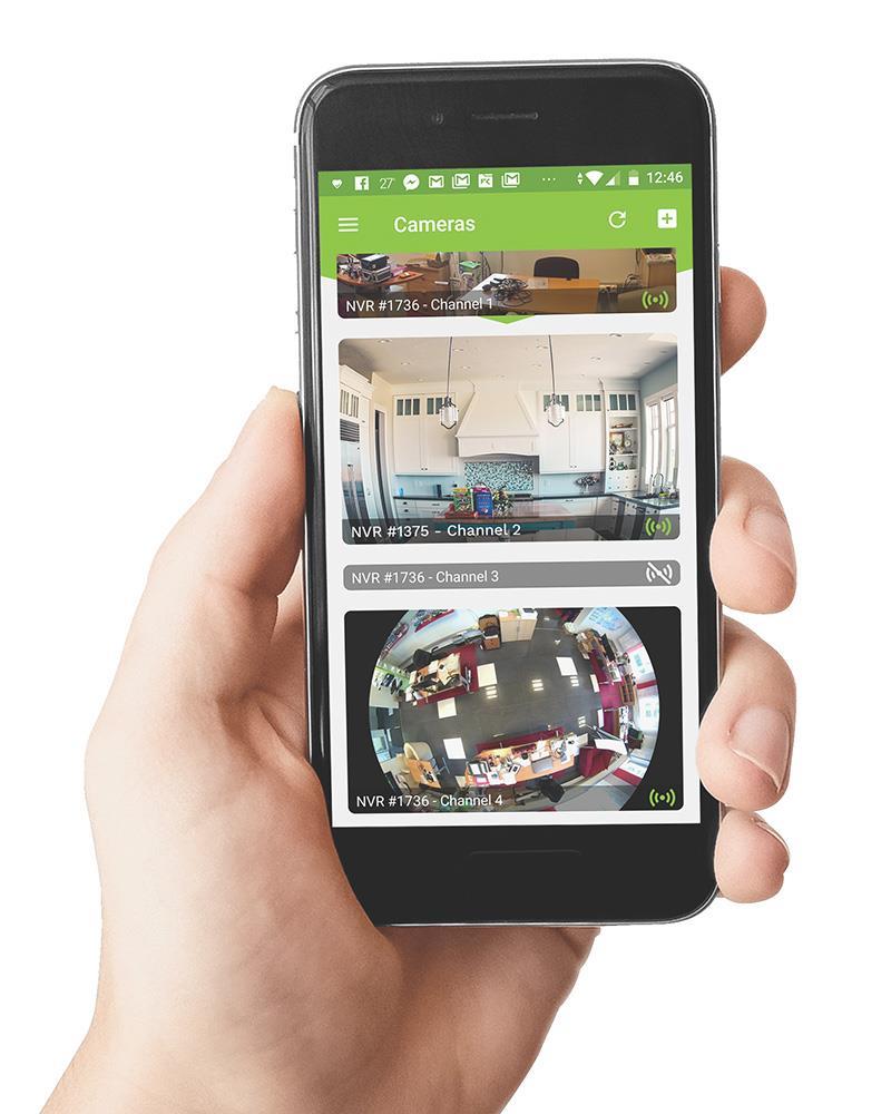 AMIKO HOME IPCAM camera beveiligingsset Dome 2 - Afbeelding 2